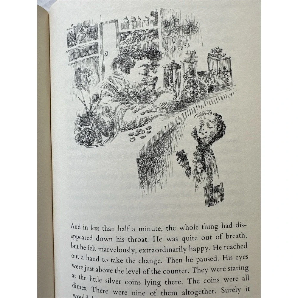 Charlie And The Chocolate Factory Roald Dahl HC Vintage 1964 Book 1st Edition
